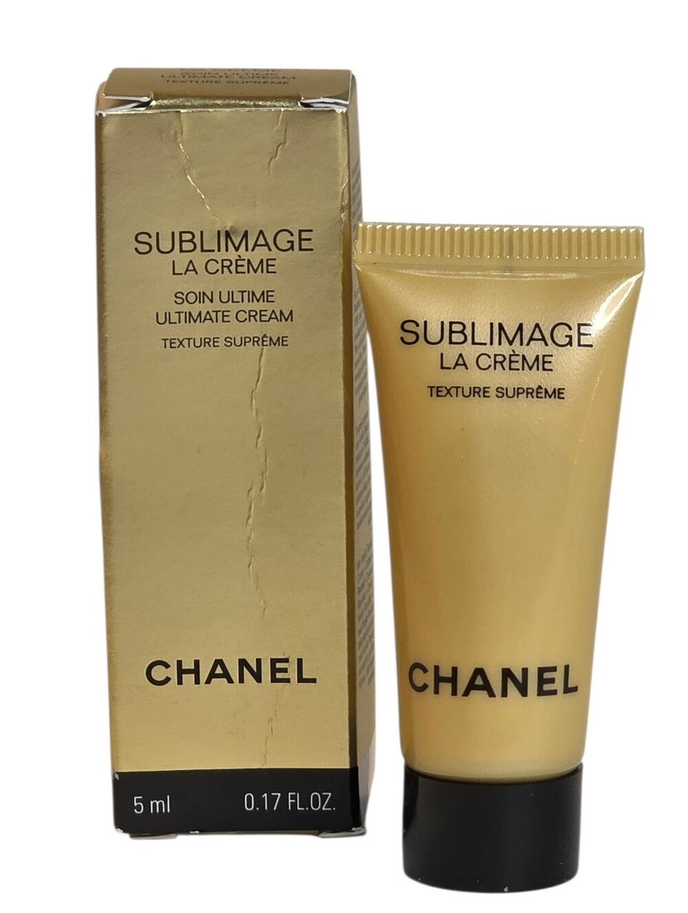 Chanel Sublimage La Creme Texture Supreme Moisturizer Travel Sample Size 5ml